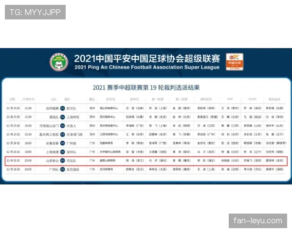 比赛官员分工规则详解：裁判和助理裁判职责全解析